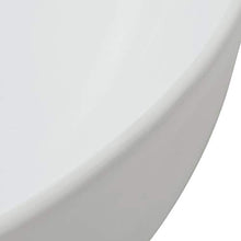 Lavabo da bagno triangolare in ceramica bianca 50,5 x 41 x 12 cm