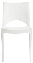GRAND SOLEIL Sedia Impilabile, Bianco, 51 x 49 x 80 cm