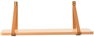 UWY Appeso Rettangolo di Legno Paratia di stoccaggio Cintura Decorazione Mensola del Bagno A Parete Organizzare Supporto Supporto per Doccia Supporto per Vasca da Bagno in Legno massello