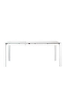 CAMINO A CASA – Tavolo Pranzo Laccato Bianco 122 – 182 cm Edge