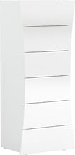 Web Convenienza ROBIN Settimino 6 Cassetti Bianco Laccato Lucido