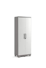 Keter Tidy Armadio Alto, Grigio Scuro/Grigio Chiaro, 68 x 39 x 182 cm