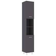 vidaXL Armadio da Bagno Rovere Sonoma 30x30x179 cm in Truciolato