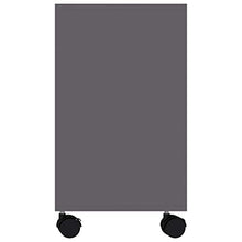 vidaXL Tavolino Grigio 70x35x55 cm in Legno Multistrato