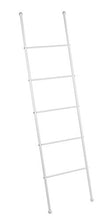 WENKO Scaletta portasalviette Viva, Acciaio, 43 x 156.5 x 3.5 cm, Bianco
