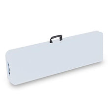 Strattore Set Tavolo e 2X Panche da Campeggio Birreria Giardino Pieghevole Panca Banco Plastica Catering Picnic