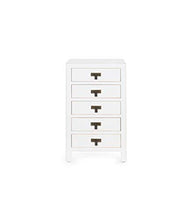 CASSETTIERA 5 CASSETTI Pechino Bianco