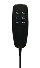 Più Relax Telecomando a Cavo per Rete motorizzata Compatibile con Motore okin o Motori con innesto a 5 Pin