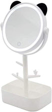 LBWARMB Trucco Specchio con luci Specchio da Toilette dimmerabile LED Light Trucco dello Schermo dello Specchio di Tocco di 360 ° di Rotazione for controsoffitto Cosmetics Dressing Table Lamp