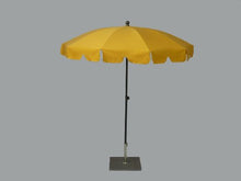 Maffei Art 84 Allegro, ombrellone Rotondo Diametro cm 200. Made in Italy. Esclusiva Colore Giallo