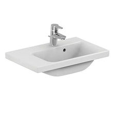 Ideal Standard lavabo Collegare Spazio e1326ma, Destro di presentar, 1 Rubinetto Foro 600 x 380 x 175 mm, Bianco con Ideal Plus