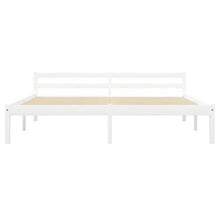 SKM Giroletto Bianco in Legno Massello di Pino 160x200 cm (21.74kg)