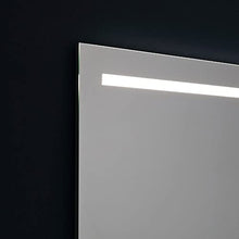Kiamami Valentina SPECCHIO 90X60 RETRO-ILLUMINATO CON FASCIA A LED IN ALTO
