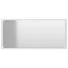 Festnight 2 pz Set Mobili da Bagno, Mobile Bagno Sospeso, Mobile Bagno con Specchio, Mobile Sottolavabo per Bagno in Truciolato Bianco