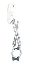 Wenko - Sgabello pieghevole Secura, colore: Bianco