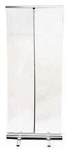 (Usando in affari) Roll Up Banner Piano Startning Guard Guardia | Con rotoli UP STAND STAND FREE INSOLAMENTO Barriera, scudo di protezione del film trasparente per caffè, negozi al dettaglio, cassiere
