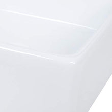 Ausla Lavabo da incasso rettangolare in ceramica Lavabo 38 x 38 x 13,3 cm Bianco