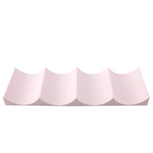 ALUYF Espositore per Champagne in Stile Europeo Portabottiglie Antiscivolo in Stile Europeo Portabottiglie Porta Vino Plastica per Cucina Controsoffitto Dispensa Frigo (Rosa Chiaro)