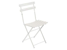 Set Arc EN Ciel Colore Bianco Opaco Composto da Tavolo 50x70 CM Art. 334 + 2 SEDIE Pieghevoli Art. 314 - Made Italy