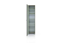 Dmora Armadio 1 Anta, Legno + Specchio, 43 x 190 x 29 cm