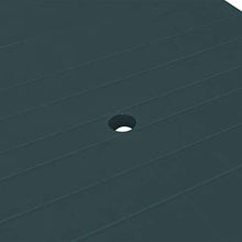 OUSEE Tavolo da Giardino Verde 210x96x72 cm in Plastica