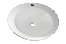 warenplus Vasque da Tavolo in Ceramica lavabo Bagno lavabo Vasca Quadrato Bianco 50 x 40 x 13,5