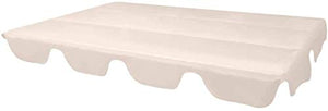 EBTOOLS Tetto di Ricambio,Copertura di Ricambio Universale per Dondolo a 3 posti,Tetto del Dondolo da Giardino Ricambio Ricambi tettuccio Tetto Dondolo Copertura,200 x 150 cm,Beige