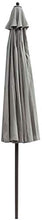Ombrellone Parasole, ombrellone, Ombrello Esterno Giardino Ombrellone Ombrellone for Terrazza/terrazza/Balcone/Tavolino (Color : Smoke Gray)