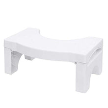 Huangjiahao Poggiapiedi Pieghevole WC Sgabello Vasino Sedia Plastica Antiscivolo Bagno Bianco Sit Poggiapiedi Decor Per Soggiorno E Camera Da Letto