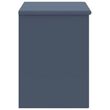 vidaXL Comodino Grigio Chiaro 35x30x40 cm in Legno Massello di Pino