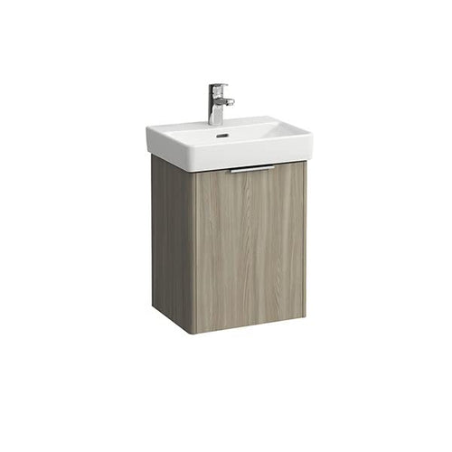 Laufen Base Mobiletto Vanity, sportello Destro, per lavabo 815961, colorazione: Olmo Luce - H4021121102621