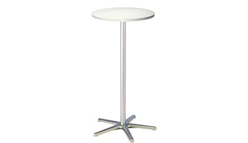 MAUL Tavolo Alto, Bianco, 60 x 60 x 109.5 cm