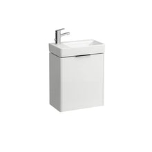 Laufen Mobile Toilette Base Vanity, sportello Sinistro, per lavabo 815955, colorazione: Neve (Bianco Opaco) - H4021011102601