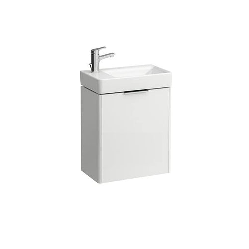 Laufen Mobile Toilette Base Vanity, sportello Sinistro, per lavabo 815955, colorazione: Neve (Bianco Opaco) - H4021011102601