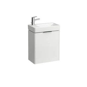Laufen Mobile Toilette Base Vanity, sportello Sinistro, per lavabo 815955, colorazione: Neve (Bianco Opaco) - H4021011102601