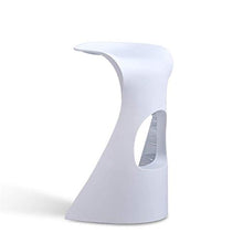 Sgabello da bar Bar Stool Chair poggiapiedi PP ergonomia del sedile è possibile pranzare e sedie for la colazione Cucina |Pub |CAFFETTERIA Sgabelli Max.Carico 150 kg Altezza seduta: 70cm (colore: ross