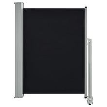 vidaXL Tenda da Sole Laterale Retrattile per Patio Privacy Automatica Schermo Parasole Frangivento 60x300cm in Tessuto PU Crema Telaio in Ferro