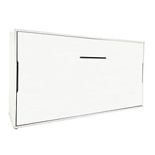 Venatura Store Letto a Scomparsa Orizzontale Singolo Easy Bed, 205x40xH108 cm, Bianco/Bianco