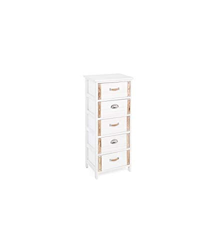 Cassettiera 5 Cassetti Romance 40x29 Bizzotto cod.0210131