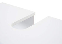 Mendler Arredo Bagno Mobile sottolavabo HWC-B63 MDF Verniciato 30x60x60cm Bianco