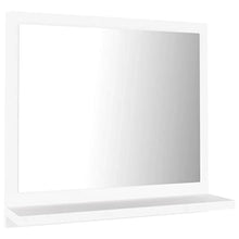vidaXL Specchio da Bagno Grigio Cemento 100x10,5x37 cm in Truciolato