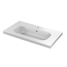 Randalsa Mobili Olive | Matt English Green | Manico in Oro Rosa | 80 X 88,5 X 45 cm + lavabo in Ceramica