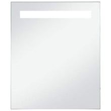 Tidyard Specchio da Parete Rettangolare a LED per Bagno 50x60 cm,Specchio a Muro Bagno,Specchio da Bagno,Specchio Bagno Parete,Specchio da Parete con Luce LED