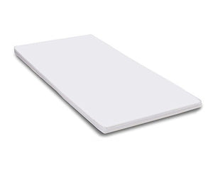 DINAFLEX® Materasso SOTTOCOSTO, MORFEO Topper; 160X190, Alto 8 CM in Poliuretano ESPANSO WATERFOAM, Ortopedico Anallergico E ANTIACARO, Extra Comfort