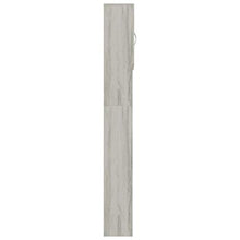mewmewcat Mobile per Lavatrice Grigio Cemento 64x25,5x190cm in Truciolato