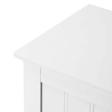WGYDREAM Comodino Mobile da Bagno Bianco Cassettiera da Terra in Legno 3 Cassetti Armadio Portaoggetti in MDF unità Organizzativa con Gambe in Legno