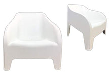 Toomax Poltrona Sedia da Giardino in resina PETRA Z185 colore BIANCO - 79x79x80H cm