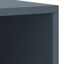 vidaXL Comodino Grigio Chiaro 35x30x40 cm in Legno Massello di Pino