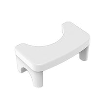 LZL Sgabello WC Multi-Funzione Antiscivolo vasino vasino Bagno Bagno Sgabello Sgabello Uso in Qualsiasi Bagno Vasino Tozzo (Color : White, Dimensione : Conventional)