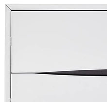 Ibbe Design Cassetti Armadietto Cassettiera Bianco Nero Credenza con 5 Cassetti di Stile Moderno Scandinavo Lyon per Soggiorno Camera da Letto Corridoio, Gambe in Legno Masselo Nero